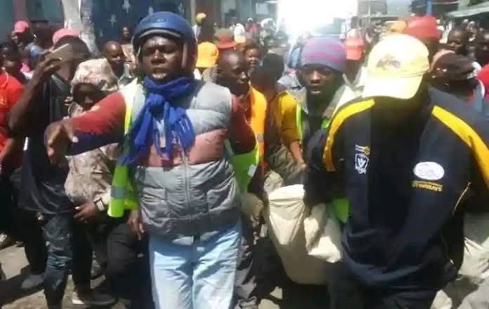 Elderly woman shocks locals in Uganda after delivering a baby with cow legs