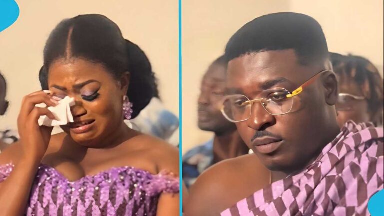 Bride’s mother bursts into tears after groom’s secret affair is exposed on wedding morning but family later celebrates unexpected peace